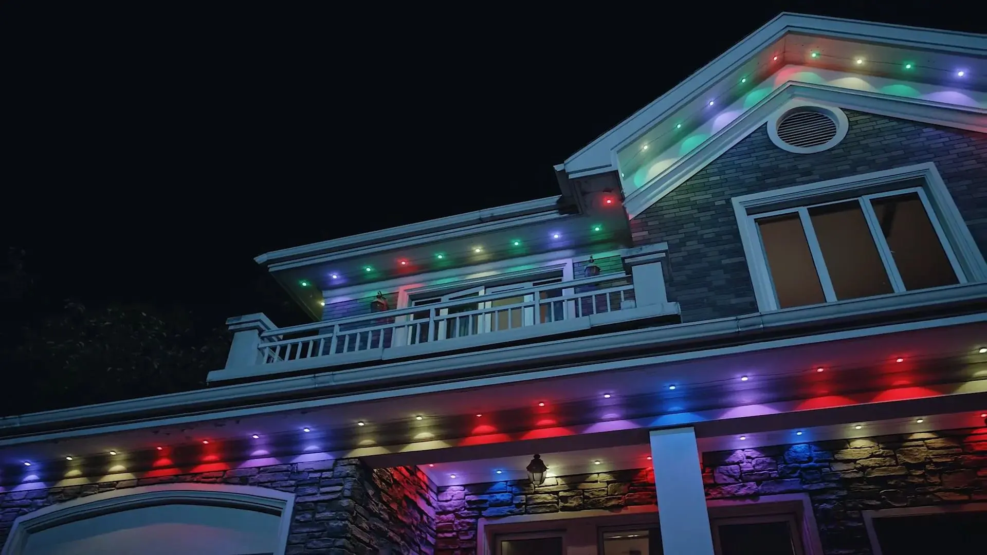 new french drain installed at new construction home in severna park, MD