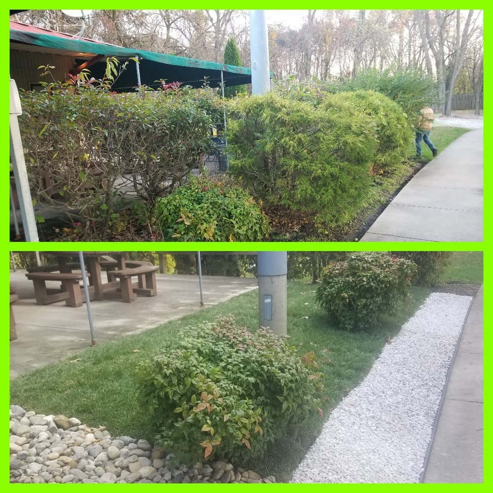 new french drain installed at new construction home in severna park, MD