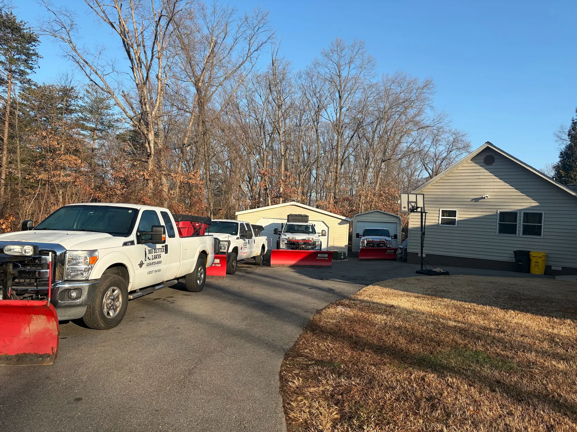 Mo Better Lawns team in Maryland